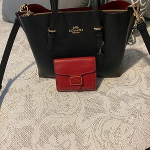 Coach handbag and wallet